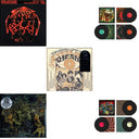 King Gizzard & The Lizard Wizard - Live In Brussels '19 (Fuzz Club Official Bootleg) & Live In Adelaide '19 (Fuzz Club Official Bootleg) & Murder Of The Universe (Transparent Green W/Mustard Yelow Splatter LP Vinyl) & Eyes Likes The Sky (Peach LP