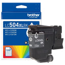New, Pre-Owned - Brother LC504XL High Yield Black Ink Cartridge