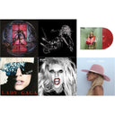 Chromatica (180G) & Born This Way - The Tenth Anniversary (3LP) & Harlequin (Red LP Vinyl) & Fame & Born This Way & Joanne