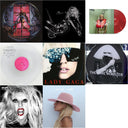 Lady Gaga - Chromatica (180G) & Born This Way - The Tenth Anniversary (3LP) & Harlequin (Red LP Vinyl) & Chromatica (Milky Clear LP Vinyl) & Fame & Fame Monster & Born This Way & Joanne