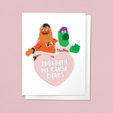 Together, We Cause Chaos Philly Love Valentines Day Card