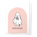 You Make Me Feel Less Dead on the Inside Love Valentine's Day Greeting Card