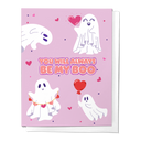 You Will Always Be My Boo, Ghosts Anniversary Love Valentine Greeting Card