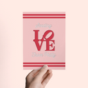 Sending Love From Philly Valentine's Day Sweet Greeting Card