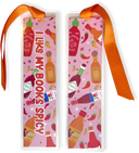 I Like My Books Spicy, Hot Sauce Bookmark