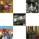 Madlib - Medicine Show #3 - Beat Konducta In Africa (2LP/Deep Purple Vinyl) (I) & Medicine Show No. 5 - History Of The Loop Digga: 1990-2000 (2LP/Sky Blue Vinyl) (I) & Channel 85 Presents Nittyville: Season 1 & Before The Verdict (Gold Vinyl/2LP) &