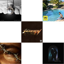 Austin (Forest Green/2LP) (X) & Diamond Collection (Metallic Silver Vinyl/2LP) & Hollywood's Bleeding (2LP/Pink Vinyl) & Stoney (Orange LP Vinyl) & Beerbongs & Bentleys (2LP/Clear Vinyl)