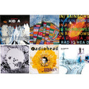 In Rainbows (180G) & Pablo Honey (180G) & Ok Computer (2LP/180G) & Kid A (2LP/180G) & Hail To The Thief (2LP/45 RPM/180G) & Moon Shaped Pool (Foil Gatefold Cover)