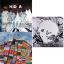 Kid A (2LP/180G) & Hail To The Thief (2LP/45 RPM/180G) & Moon Shaped Pool (Foil Gatefold Cover)