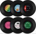 Retro Vinyl Coasters
