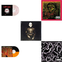 Haunting The Chapel (Red & White Marbled LP Vinyl) & Hell Awaits (Transparent Orange & Black Split LP Vinyl) & Diabolus In Musica & Seasons In Abyss & Undisputed Attitude