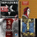 Chaos A.D. (Expanded Edition/2LP) & Metal Veins - Alive At Rock In Rio (Limited/2LP) & Dante Xxi & Live In Sao Paulo (2LP)