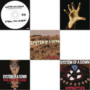 System Of A Down - Steal This Album! (2LP/140G) & Mezmerize (140G) & Toxicity (140G) & System Of A Down (140G) & Hypnotize (140G)