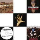 System Of A Down - Toxicity (140G) & Steal This Album! (2LP/140G) & System Of A Down (140G) & Mezmerize (140G) & Hypnotize (140G)