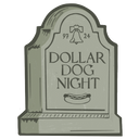 Rest in Peace Dollar Dog Night Philadelphia Phillies, Water Resistant Vinyl Sticker