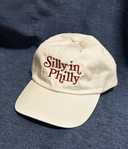Silly in Philly Red Unstructured 6-Panel Hat