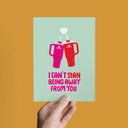 I Can't Stan Being Away From You, Stanley Cup Greeting Card