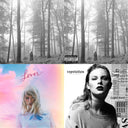 Taylor Swift - Folklore (Edited) & Folklore (X) & Lover (Deluxe) (Version 4) & Reputation - CD Bundle