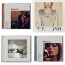 Midnights (X) (Moonstone Blue CD) & Midnights (X) (Blood Moon CD) & Tortured Poets Department (X) (Manuscript- Bonus Track) & 1989