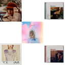 Red (Taylor's Version) (Edited) (2CD) & Midnights (X) (Jade Green CD) & Midnights (X) (Blood Moon CD) & Lover (Deluxe) (Version 2) & 1989