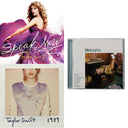 Midnights (X) (Jade Green CD) & Speak Now & 1989
