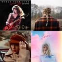 Evermore (X) & Red (Taylor's Version) (X) (2CD) & Speak Now World Tour Live (CD/DVD) & Lover (Deluxe) (Version 4)