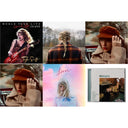Evermore (X) & Red (Taylor's Version) (X) (2CD) & Red (Taylor's Version) (Edited) (2CD) & Midnights (X) (Jade Green CD) & Speak Now World Tour Live (CD/DVD) & Lover (Deluxe) (Version 4)
