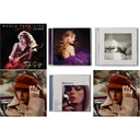 Taylor Swift - Red (Taylor's Version) (X) (2CD) & Red (Taylor's Version) (Edited) (2CD) & Midnights (X) (Moonstone Blue CD) & Speak Now (Taylor's Version) (2CD) & Tortured Poets Department (X) (Manuscript- Bonus Track) & Speak Now World Tour Live