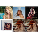 Taylor Swift - Red (Taylor's Version) (X) (2CD) & Red (Taylor's Version) (Edited) (2CD) & Midnights (X) (Moonstone Blue CD) & 1989 (Taylor's Version) & Taylor Swift & Speak Now World Tour Live (CD/DVD)