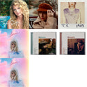 Taylor Swift - Red (Taylor's Version) (Edited) (2CD) & Midnights (X) (Jade Green CD) & Midnights (X) (Blood Moon CD) & Taylor Swift & Lover (Deluxe) (Version 1) & Lover (Deluxe) (Version 2) & 1989