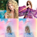 Taylor Swift - Taylor Swift & Speak Now & Lover (Deluxe) (Version 2) & Lover - CD Bundle