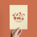Everything is Fine Sorry, Condolense Greeting Card