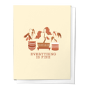 Everything is Fine Sorry, Condolense Greeting Card