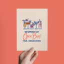 Did Somebody Say Open Bar? Congratulations Wedding Greeting Card