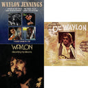 Waylon Jennings - Singer Of Sad Songs / The Taker-Tulsa / Good Hearted Woman / Ladies Love Outlaws & Dreaming My Dreams & Ol Waylon - CD Bundle
