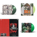 $Uicideboy$ - New World Depression (Coke Bottle LP Vinyl) & Long Term Effects Of Suffering (Glow Green LP Vinyl) & I Want To Die In New Orleans (Red/Black LP Vinyl) & Sing Me A Lullaby My Sweet Temptation (Green LP Vinyl)