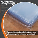 Vinyl Styl - Protective Outer Record Sleeves - 50 Count |
