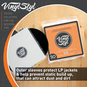 Vinyl Styl - Protective 12" Outer Record Sleeves - 50 Count |