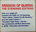 Mission Of Burma - Signals, Calls, And Marches | Mint (M) Mint (M)