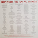 Burn Your Fire For No Witness | Mint (M) Mint (M)