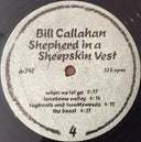 Bill Callahan Shepherd In A Sheepskin Vest Drag City 2xLP, Album Mint (M) Mint (M)