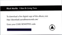 Black Marble - I Must Be Living Twice (COLOR VINYL LP) | NEW Mint (M) Mint (M)