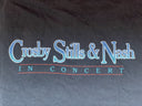 In Concert 1984 2-Sided Black T-Shirt | Men's 100% Cotton Large Short Sleeve |
