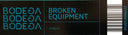 Broken Equipment | Mint (M) Mint (M)