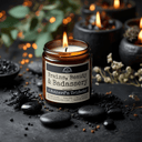 Brains Beauty Badassery | 9oz Funny Candle | Malicious Women Co