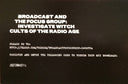 Investigate Witch Cults Of The Radio Age | Mint (M) Mint (M)