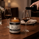 But First Wine | Scent: Cabernet All Day | 9oz Funny Candle | Malicious Women Co