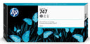 New, Pre-Owned - HP 747 300-ml Gray DesignJet Ink Cartridge, P2V86A