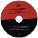 Symphony No. 3 (Symphony Of Sorrowful Songs) Op. 36 (CD) | Mint (M) Mint (M)