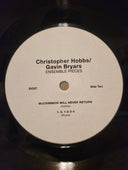 Christopher Hobbs - Ensemble Pieces (VINYL) | Mint (M) Mint (M)